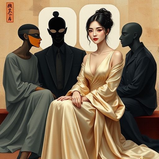 描绘贴吧用户使用暗语交流的场景
