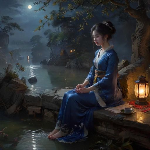 荔枝湾茶肆勾勒夜游记忆
