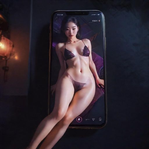 搜索夜生活信息的手机界面