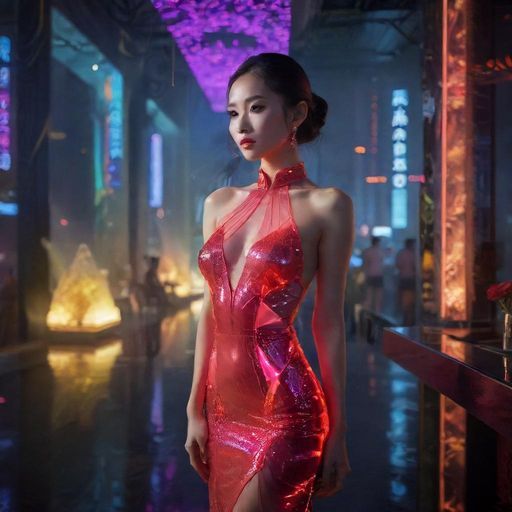 广州夜场繁华夜景