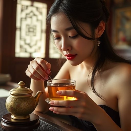 凤凰单丛茶汤特写