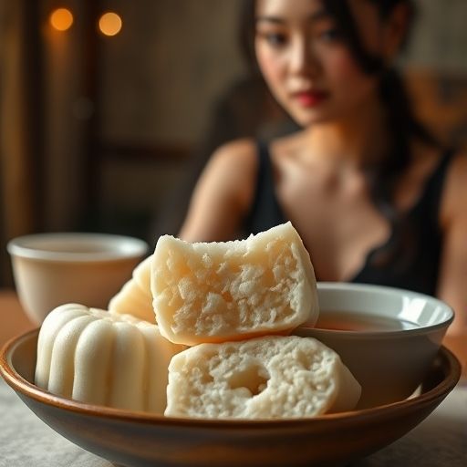 精致糯米糕细节