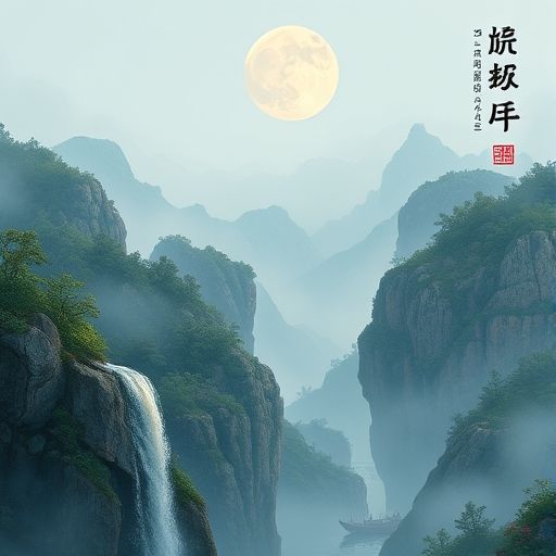 茶艺师手持茶壶，茶叶在水中舒展的瞬间