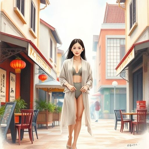 白云区街头一间隐秘茶室的外观