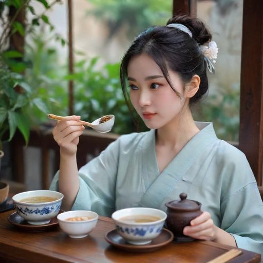 精致茶点摆盘