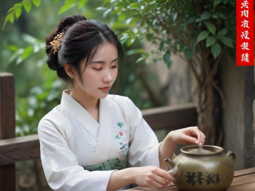 广州私密茶馆的内部，光线柔和，环境雅致，显示出一种私密而舒适的氛围。