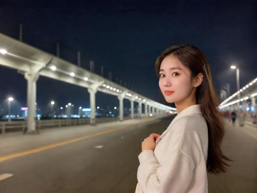 夜色中的广州东圃小巷，寻找放松去处
