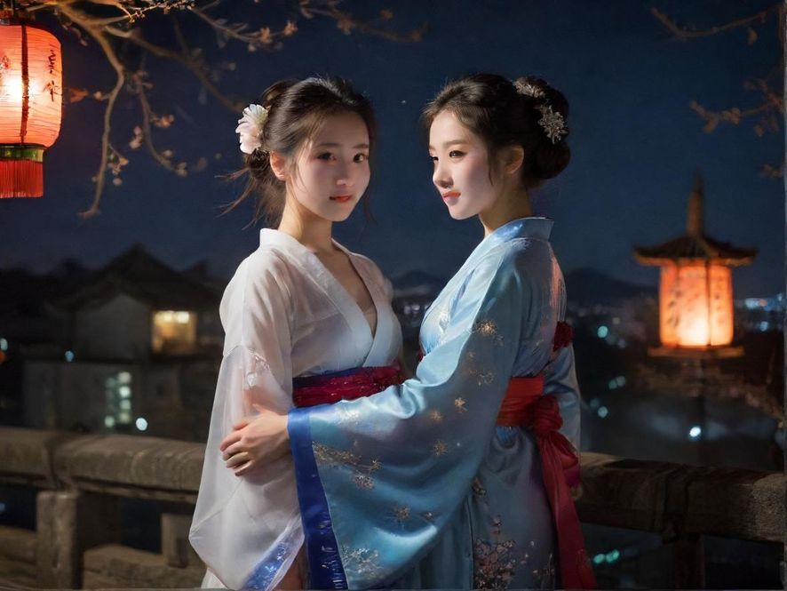 广州夜生活场景