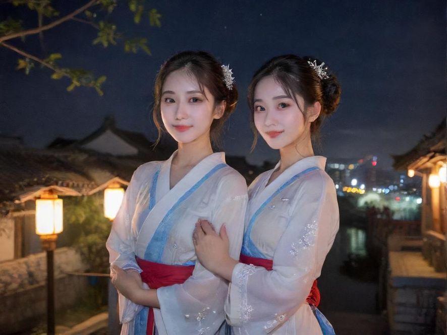广州新塘夜景，霓虹灯火点缀着夜晚的城市，仿佛在召唤寻求放松的人们。