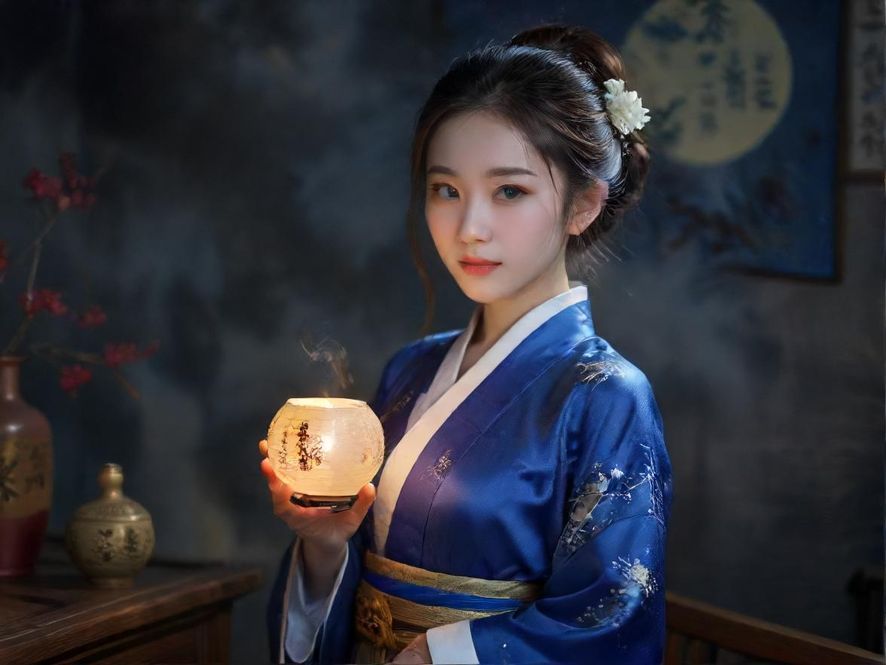 夜场酒吧内部热闹场景
