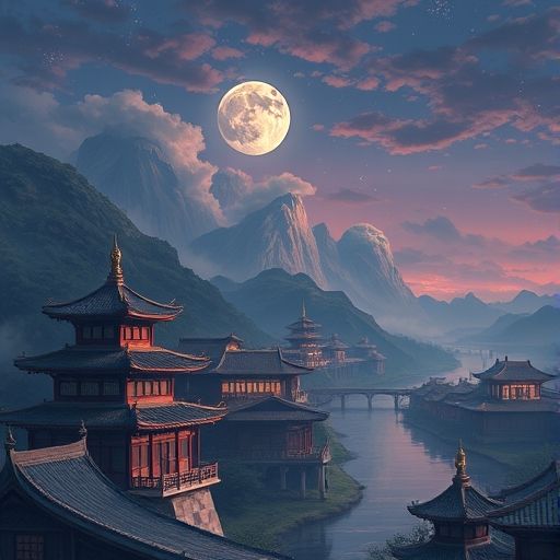 江门夜场会所夜景氛围图