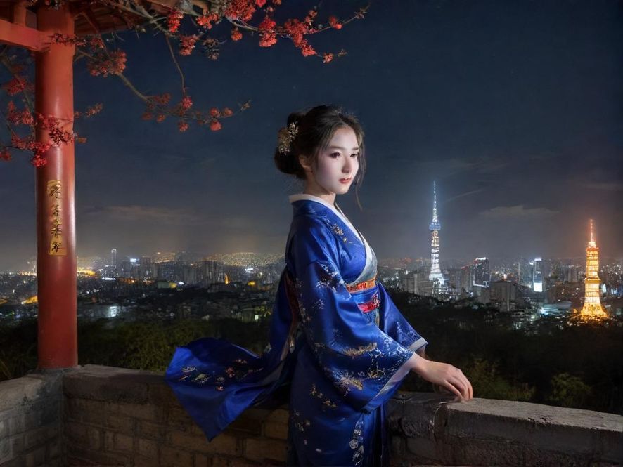 深圳璀璨夜景，高楼林立，霓虹闪烁，仿佛在召唤寻求放松的人们。
