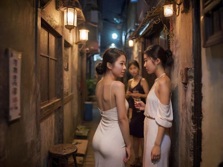 广州夜生活清吧温馨场景