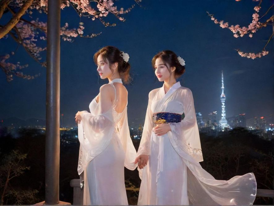 广州白云夜生活场景