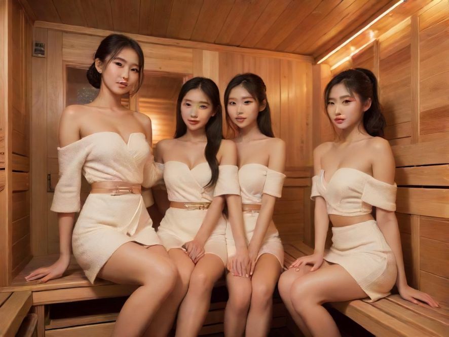 豪华私密的罗湖桑拿房间，暖色调灯光营造出温馨舒适的氛围