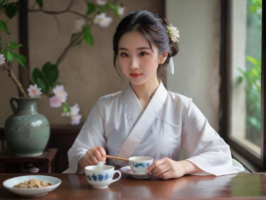 广州会所茶点与休闲一角