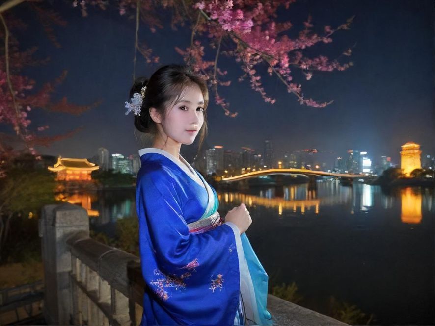 深圳夜色中的神秘入口