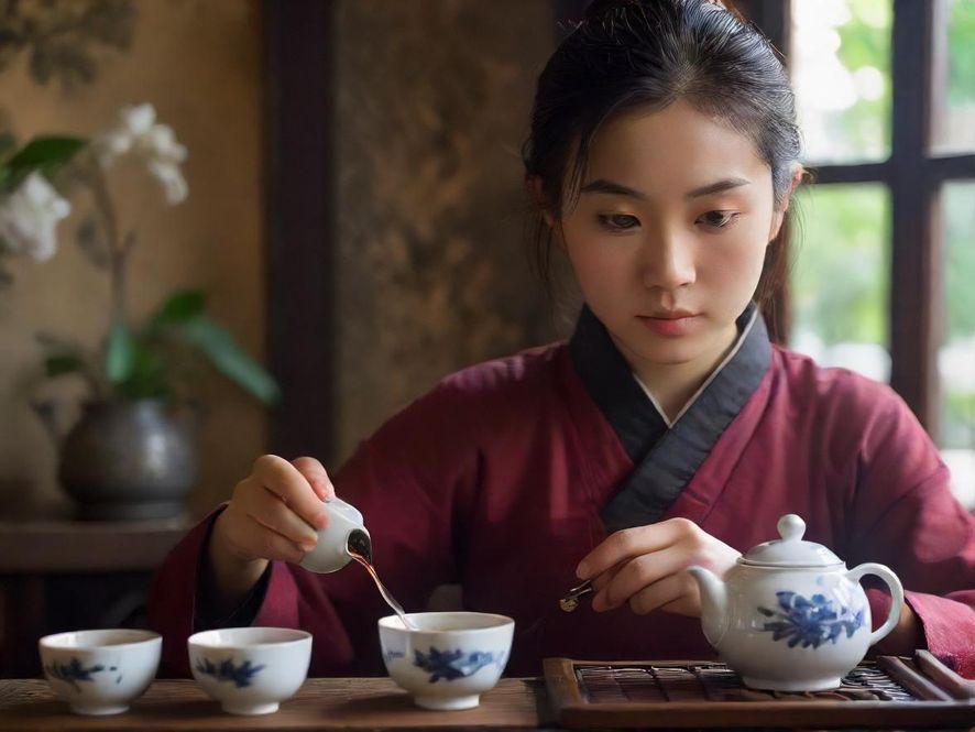 专业茶艺师为您服务，品鉴茶韵