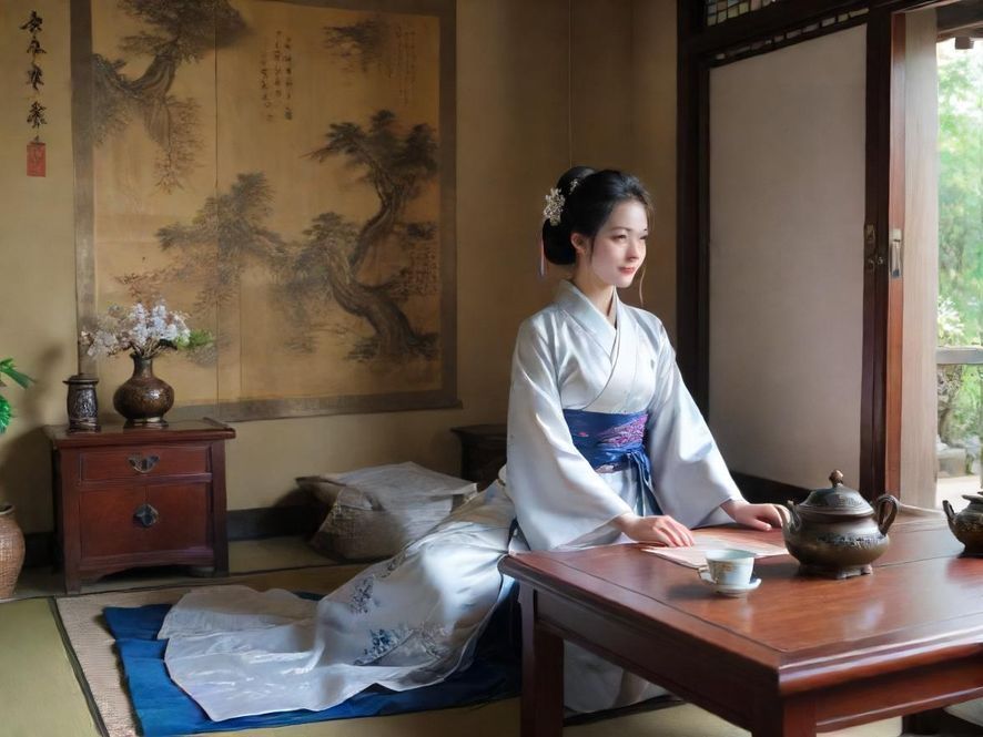 广州高端茶楼室内