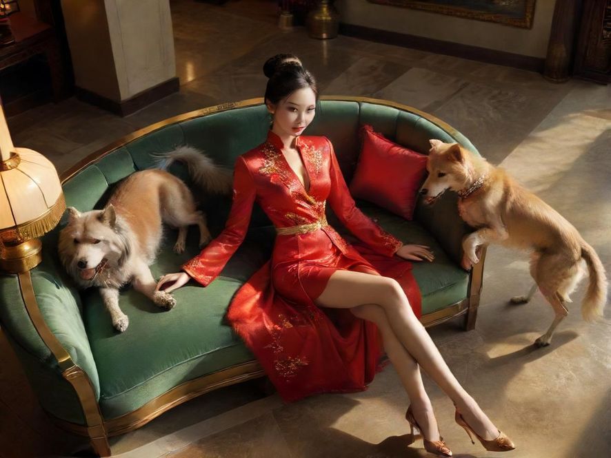 犬马之家会所内部豪华休息区一览