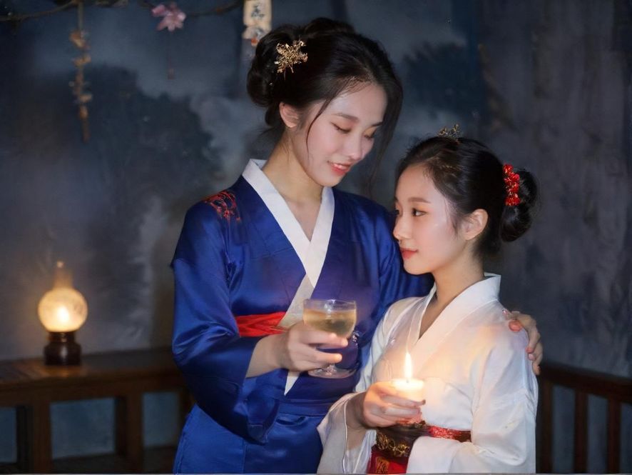 夜场俱乐部热闹场景
