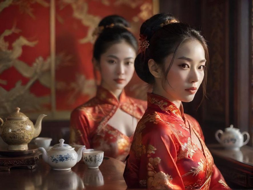 深圳高端品茶会所唯美环境展示