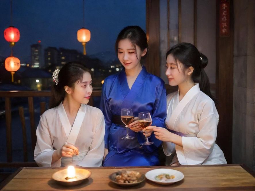 夜场娱乐会所炫彩氛围展示