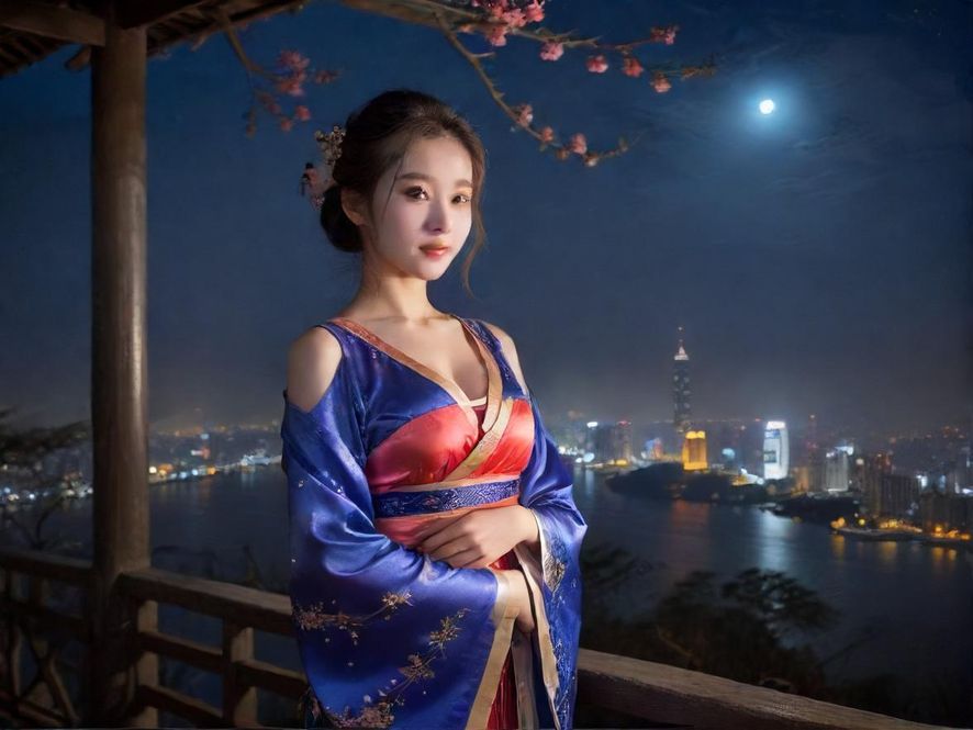东莞夜场会所夜景外观展示