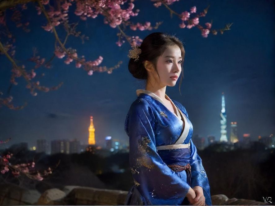 广州大圈WX夜场外观，夜色中灯火辉煌，气势恢宏