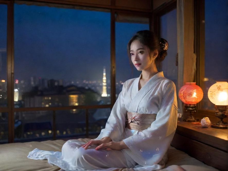 广州夜蒲会所夜景豪华室内效果图