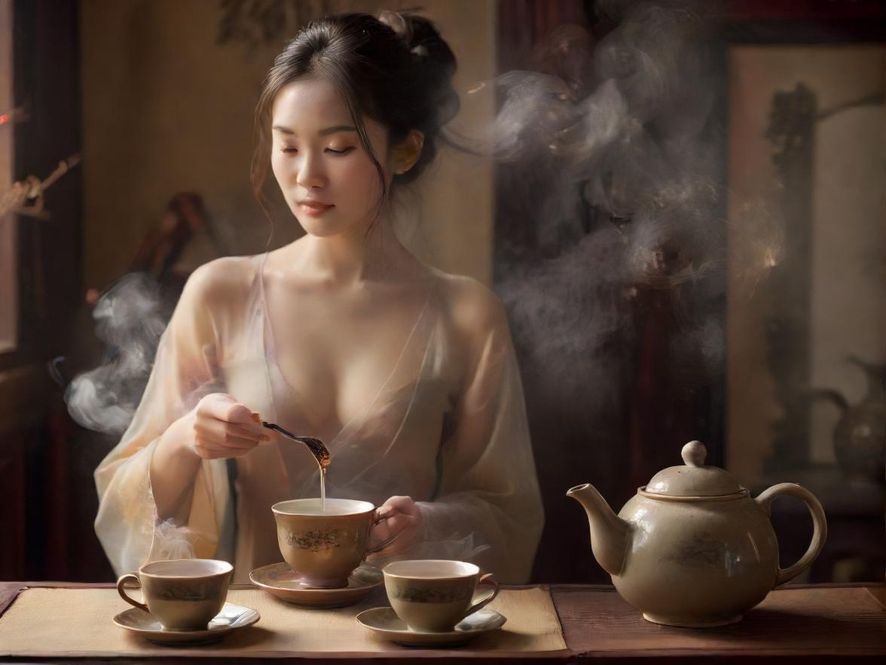 舒适可靠的品茶体验象征