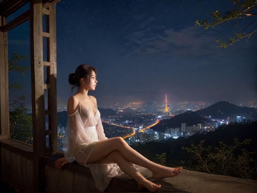 广州夜场桑拿会所夜景
