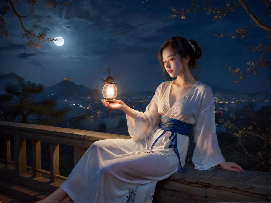 夜场灯光绚丽，气氛热烈的场景