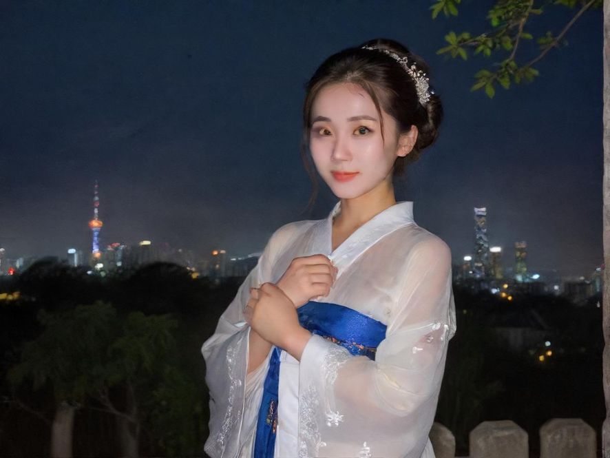 深圳璀璨的城市夜景
