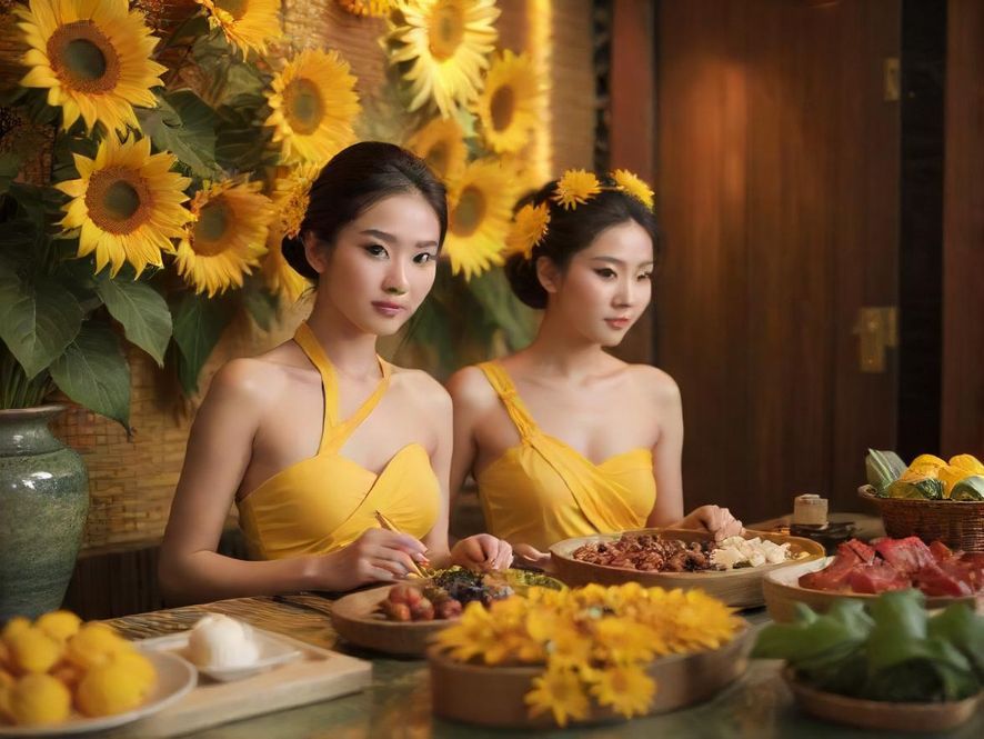 广州葵花蒲典桑拿会所美食饮品