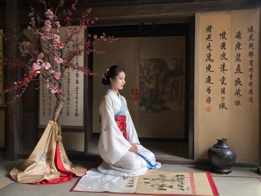 温暖舒适的桑拿房内部，木质结构散发着自然气息，灯光柔和。